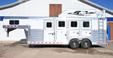 2025 4 Star 4 Horse Gooseneck Horse Trailer
