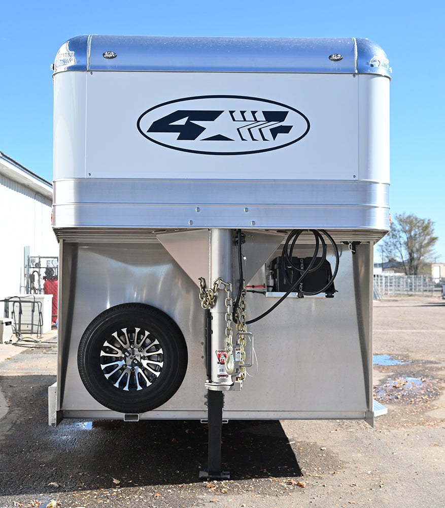 2025 4 Star 4 Horse Gooseneck Horse Trailer