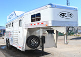 2025 4 Star 4 Horse Gooseneck Horse Trailer