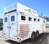 2025 4 Star 4 Horse Gooseneck Horse Trailer