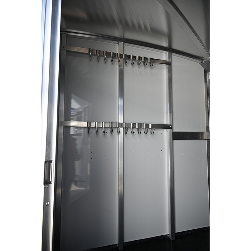 2025 4 Star 3 Horse Stock Combo Horse Trailer, Hydraulic Jack