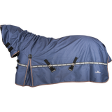 Classic Equine 5K Cross Trainer Turnout Blanket w/ Attached Hood- Dusty Blue