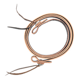 Cactus Saddlery Relentless Latigo Quick Change Reins 5/8"