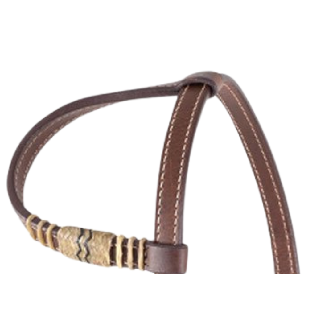 Cashel Rawhide Trim Slip Ear Headstall