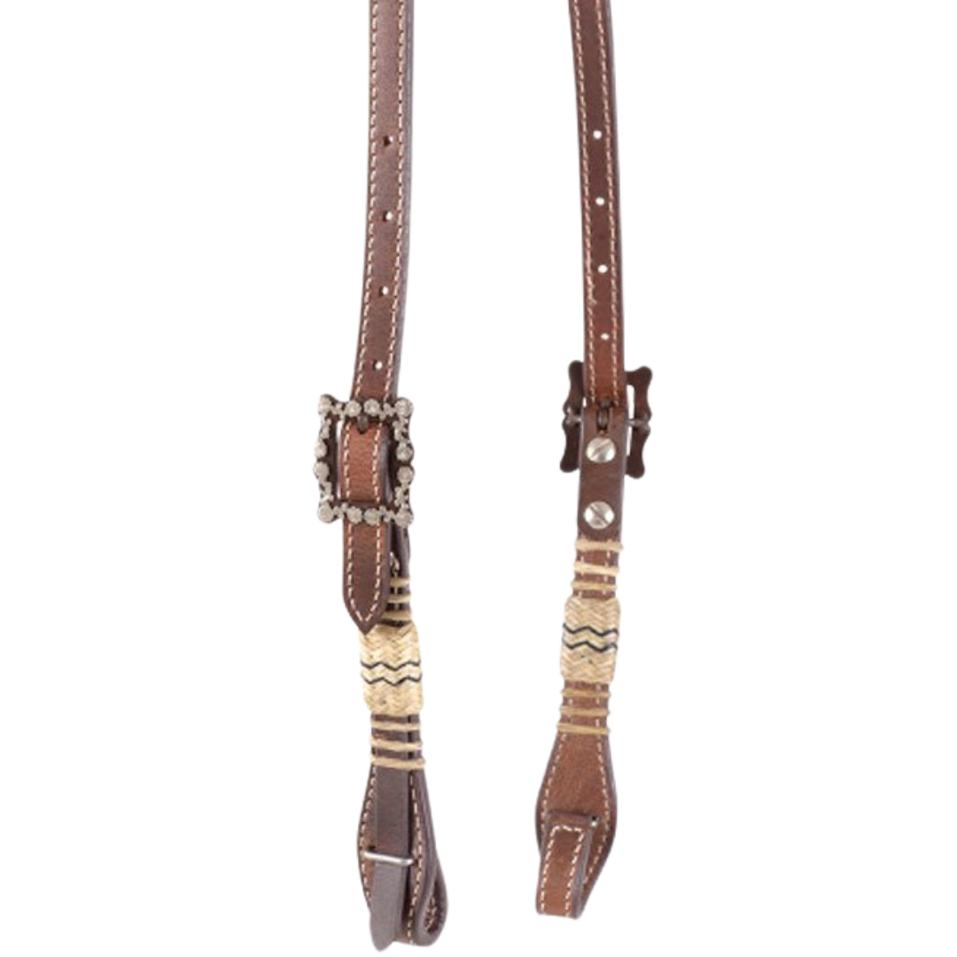 Cashel Rawhide Trim Slip Ear Headstall