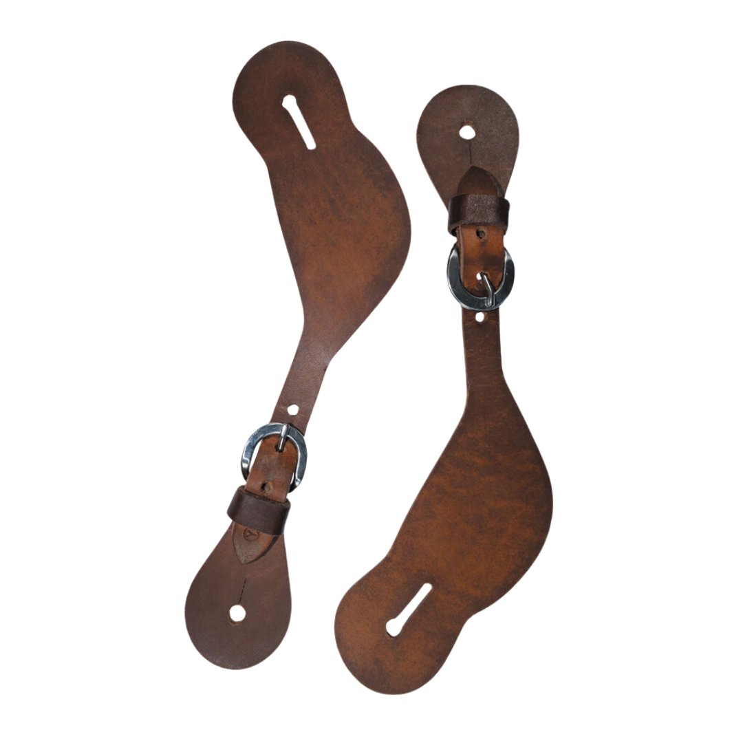 Circle Y Saddlery Shaped Harness Spur Straps - Thumbnail 3