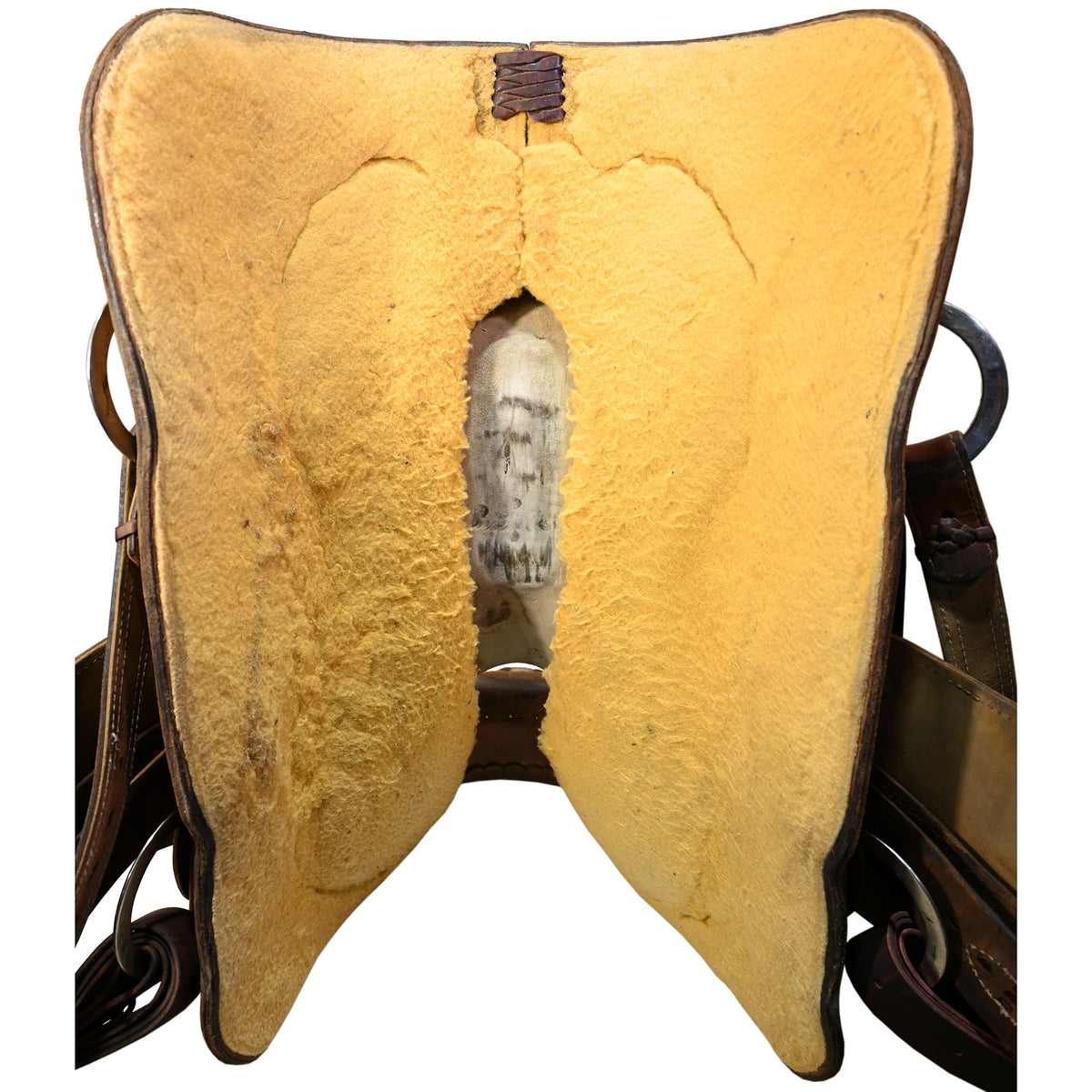 Used 15" Coats Team Roping Saddle