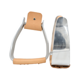 Coolhorse Aluminum Angled Roper Stirrups 3"