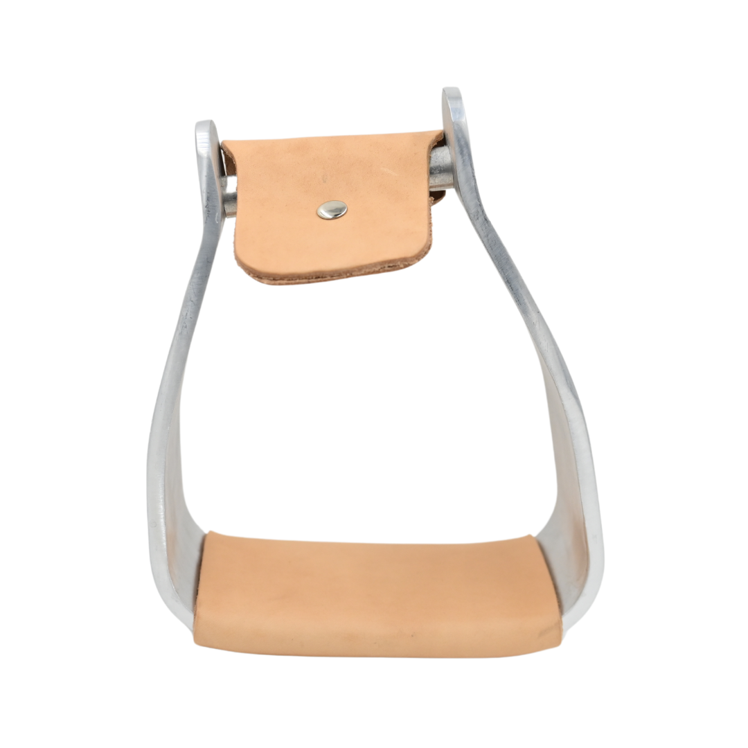 Coolhorse Aluminum Angled Roper Stirrups 3"