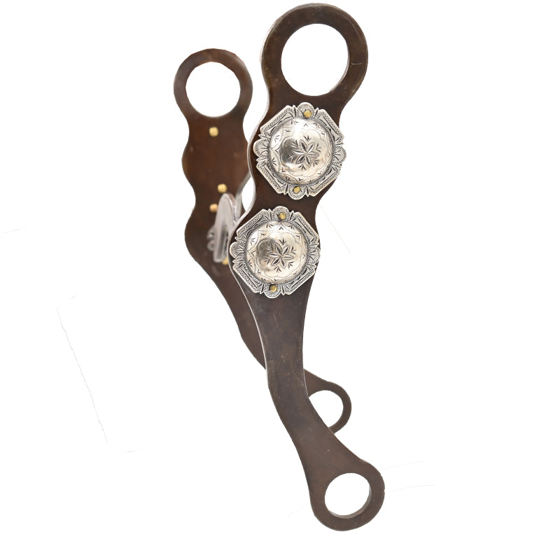 Dale Myers 9.5" Washer Port Bit with Circle Conchos
