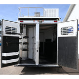 2014 Elite 3 Horse Trailer with 11' Living Quarter, Air Ride Axles