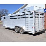 1999 Featherlite Stock Combo Living Quarter Trailer