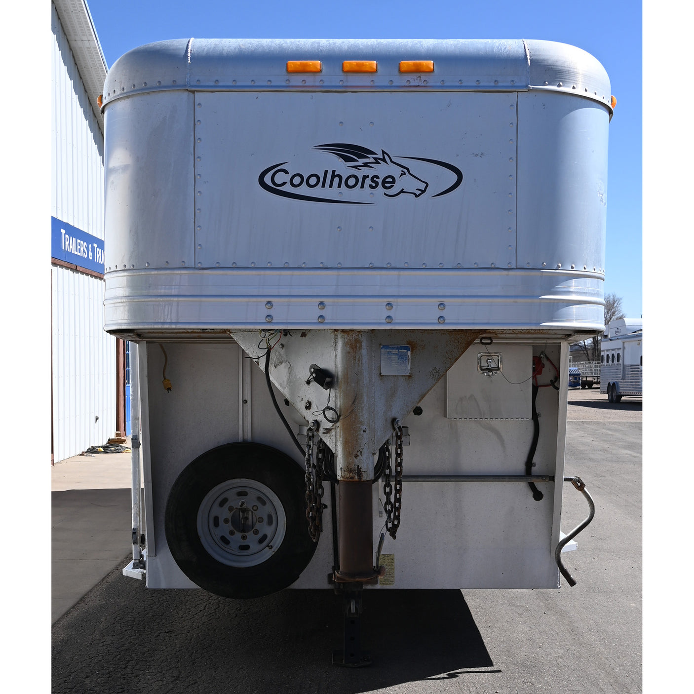 1999 Featherlite Stock Combo Living Quarter Trailer