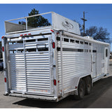 1999 Featherlite Stock Combo Living Quarter Trailer