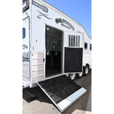 2019 Bloomer 5 Horse Trailer with 16'8" Living Quarter Brand New 7K Onan Generator