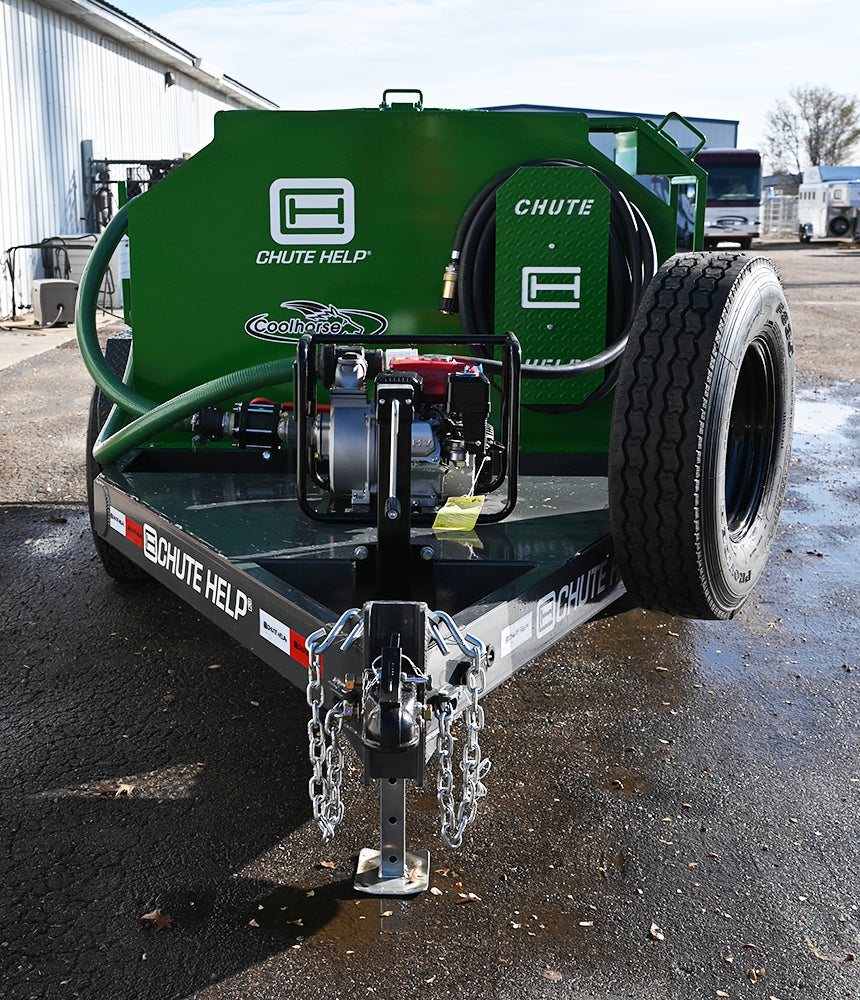 ARRIVING SOON! 2025 Chute Help 1000 Gallon Metal Water Wagon