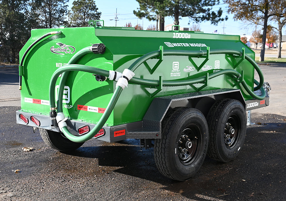 ARRIVING SOON! 2025 Chute Help 1000 Gallon Metal Water Wagon