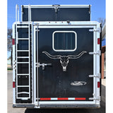 2020 Featherlite 4 Horse Gooseneck Trainer's Tack Horse Trailer