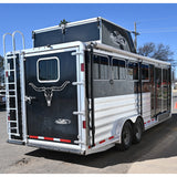 2020 Featherlite 4 Horse Gooseneck Trainer's Tack Horse Trailer