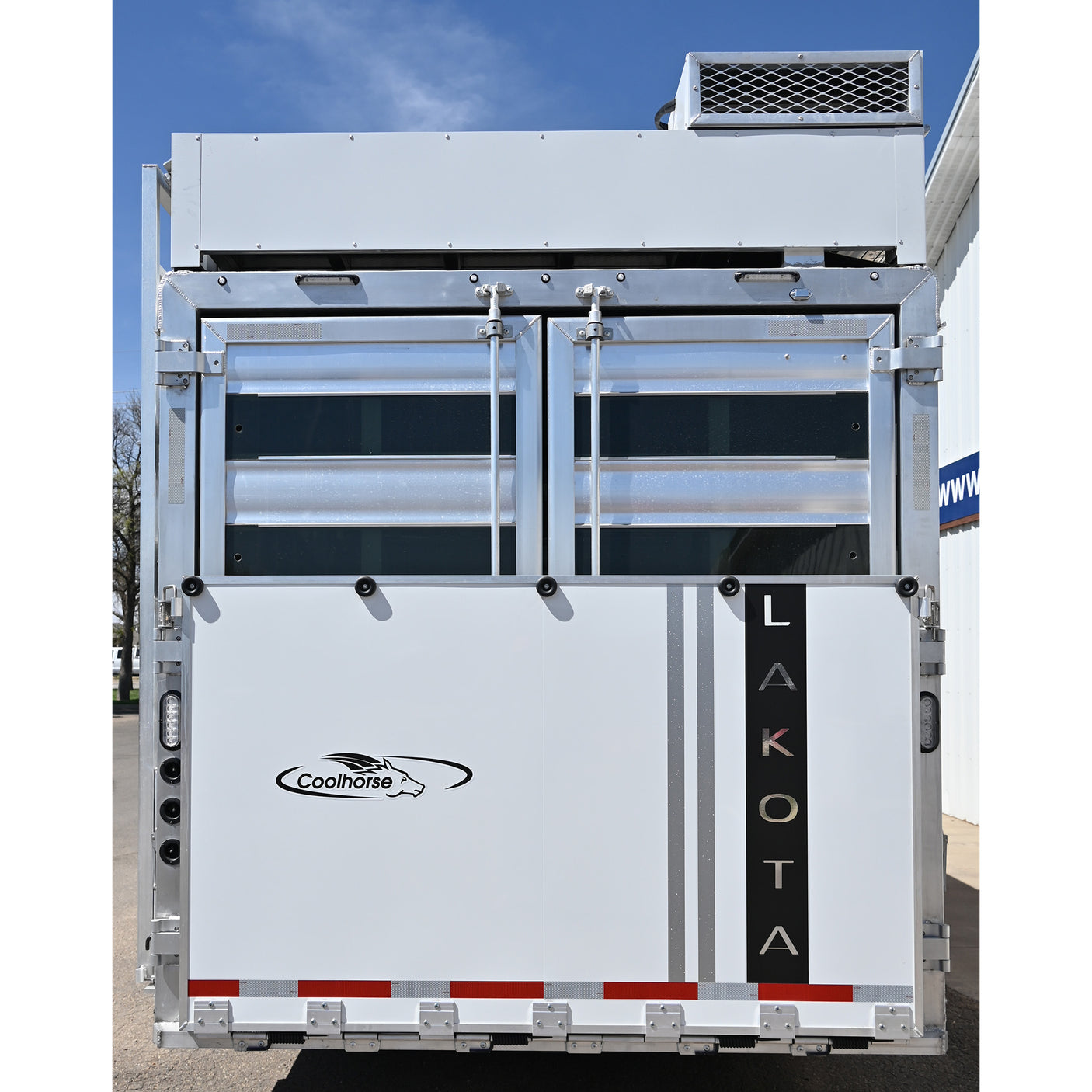 2026 Lakota Charger Stock Combo Trailer 13' LQ, 18' Stock, Slide Out, Super Side Tack