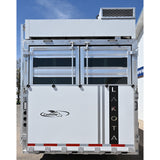 2026 Lakota Charger Stock Combo Trailer 13' LQ, 18' Stock, Slide Out, Super Side Tack