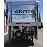 2026 Lakota Charger Stock Combo Trailer 13' LQ, 18' Stock, Slide Out, Super Side Tack