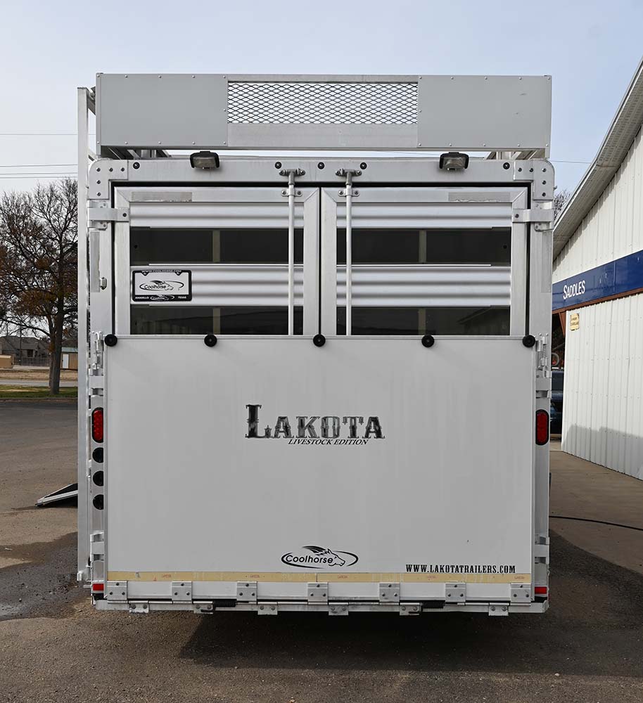 2017 Lakota Livestock Edition with Slide Out, Mid Tack, and Hayrack LE81611