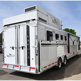 2026 Lakota Charger 4 Horse 15' LQ, Slide, Side Load, Spread Axles, Deluxe Tack Package