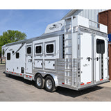2026 Lakota Charger 3 Horse 11' LQ Non Slide, 8' Wide Horse Trailer