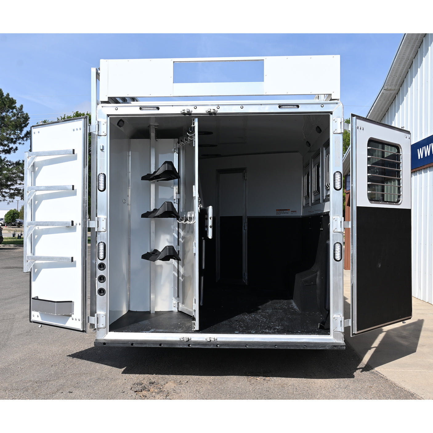 2026 Lakota Charger 3 Horse 11' LQ Non Slide, 8' Wide Horse Trailer