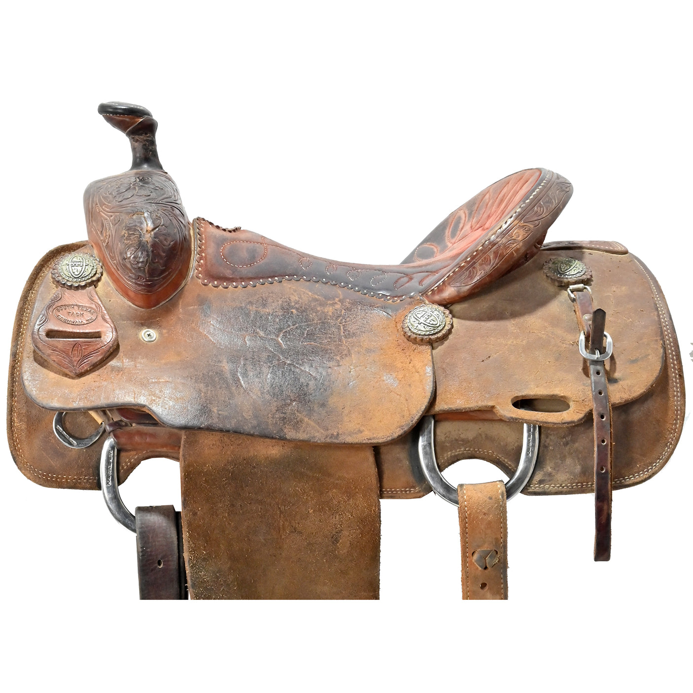 Used 15" South Texas Tack Calf Roping Saddle