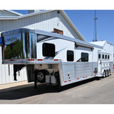 2023 Lakota Bighorn 4 Horse Trailer, Side Load 17' LQ Model BH8417T