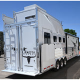 2023 Lakota Bighorn 4 Horse Trailer, Side Load 17' LQ Model BH8417T