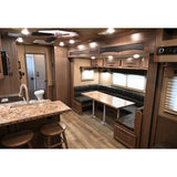 2023 Lakota Bighorn 4 Horse Trailer, Side Load 17' LQ Model BH8417T