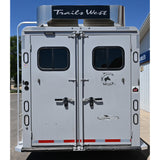 2024 Trails West 4 Horse Santa Fe Model Bumper Pull Horse Trailer