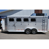 2024 Trails West 4 Horse Santa Fe Model Bumper Pull Horse Trailer
