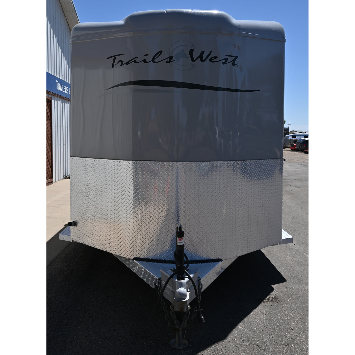 2024 Trails West 4 Horse Santa Fe Model Bumper Pull Horse Trailer
