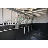 2024 Trails West 4 Horse Santa Fe Model Bumper Pull Horse Trailer