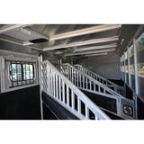 2024 Trails West 4 Horse Santa Fe Model Bumper Pull Horse Trailer