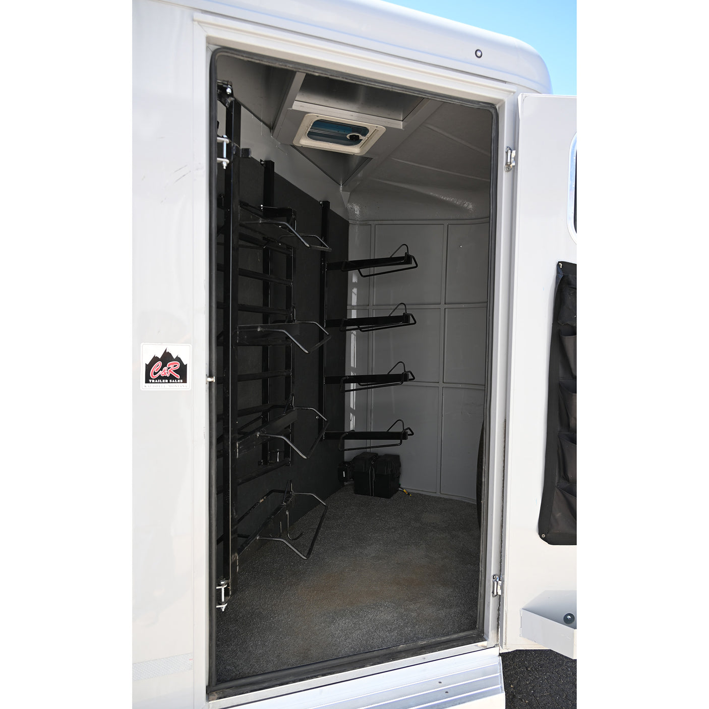 2024 Trails West 4 Horse Santa Fe Model Bumper Pull Horse Trailer