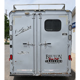 2013 Bruton 4 Horse Bumper Pull Horse Trailer