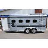 2013 Bruton 4 Horse Bumper Pull Horse Trailer