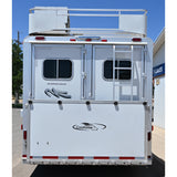 2020 Platinum 3 Horse Trailer with 10'8" Outback Customs Living Quarter