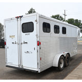 2006 Exiss 3 Horse Trailer with 4' Weekend Package LQ