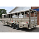 2027 Chute Help Ranch Rig 24' Stock Combo Trailer