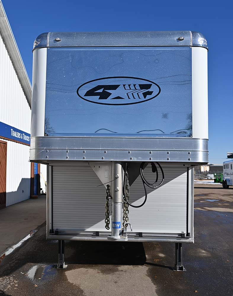 2024 4 Star 6 Horse 11' LQ Side Load, Integrated Pod, Outback Conversion