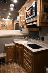 2024 4 Star 6 Horse 11' LQ Side Load, Integrated Pod, Outback Conversion