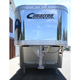 2026 Cimarron 3 Horse Trailer Side Load 15' Outlaw Living Quarter Air Ride