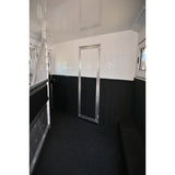 2026 Cimarron 3 Horse Trailer Side Load 15' Outlaw Living Quarter Air Ride