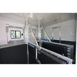 2026 Cimarron 3 Horse Trailer Side Load 15' Outlaw Living Quarter Air Ride